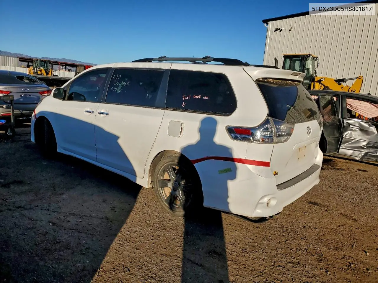 5TDXZ3DC5HS801817 2017 Toyota Sienna Se