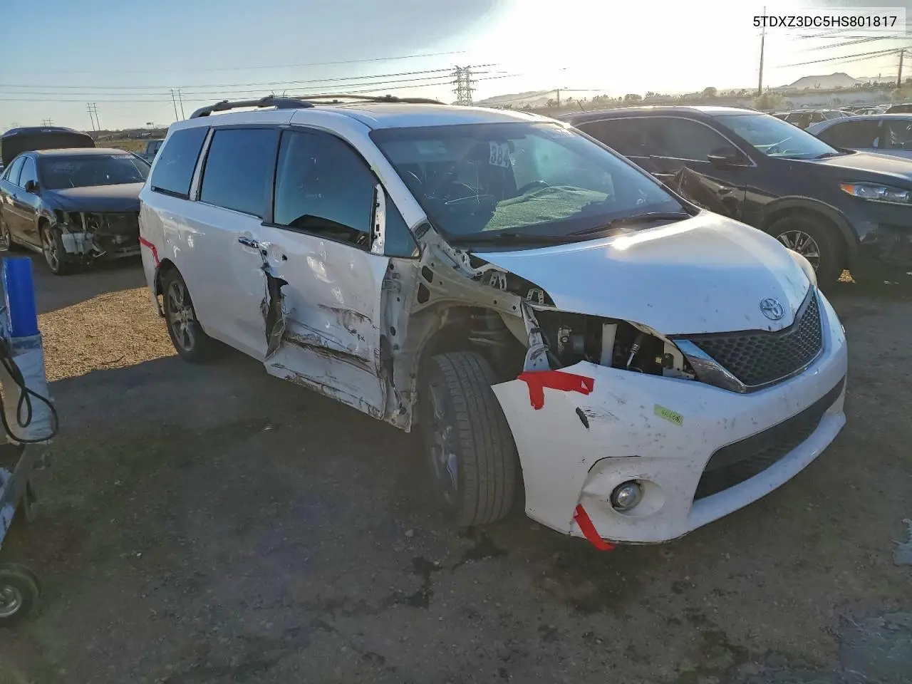 5TDXZ3DC5HS801817 2017 Toyota Sienna Se