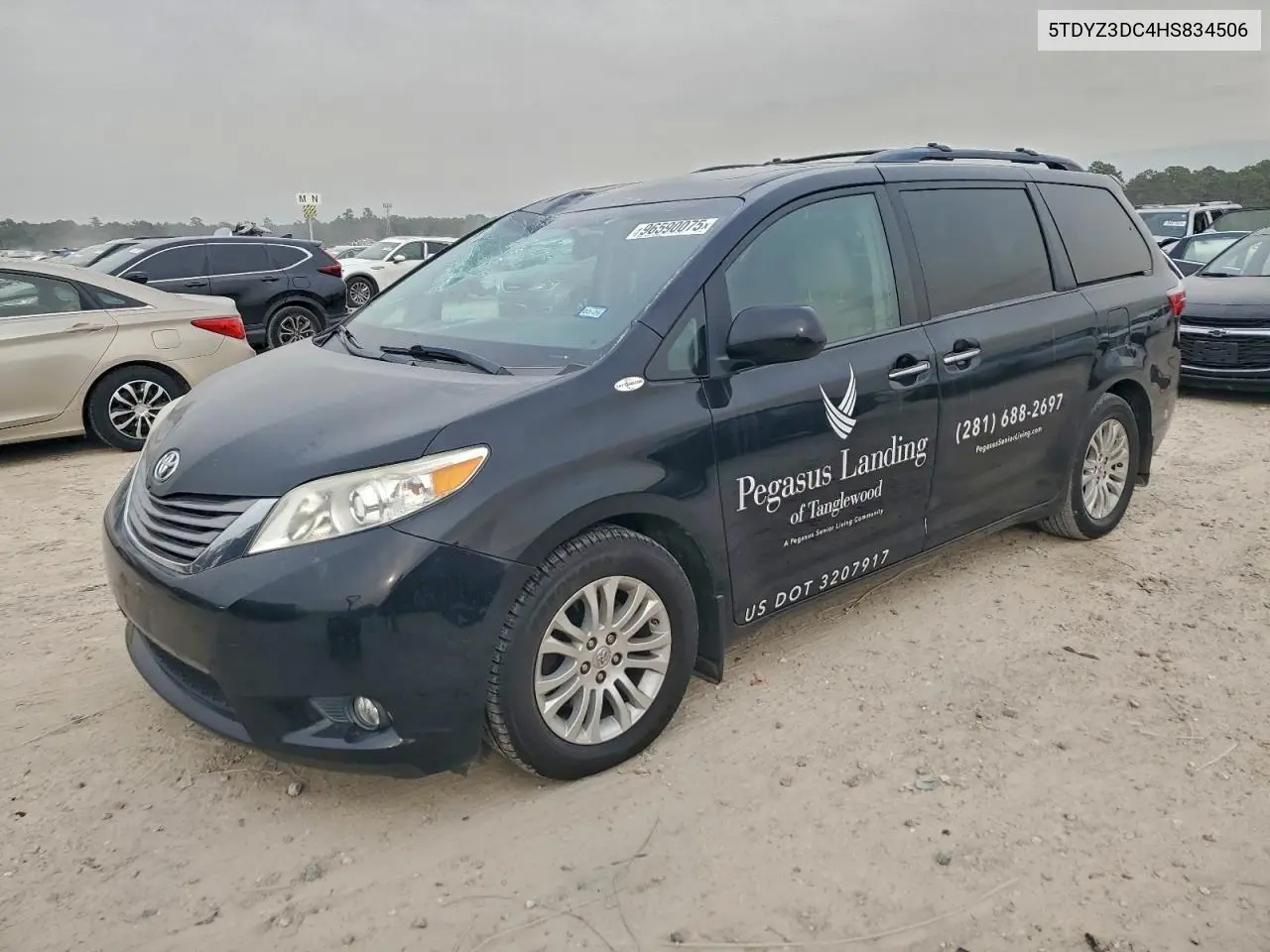 5TDYZ3DC4HS834506 2017 Toyota Sienna Xle