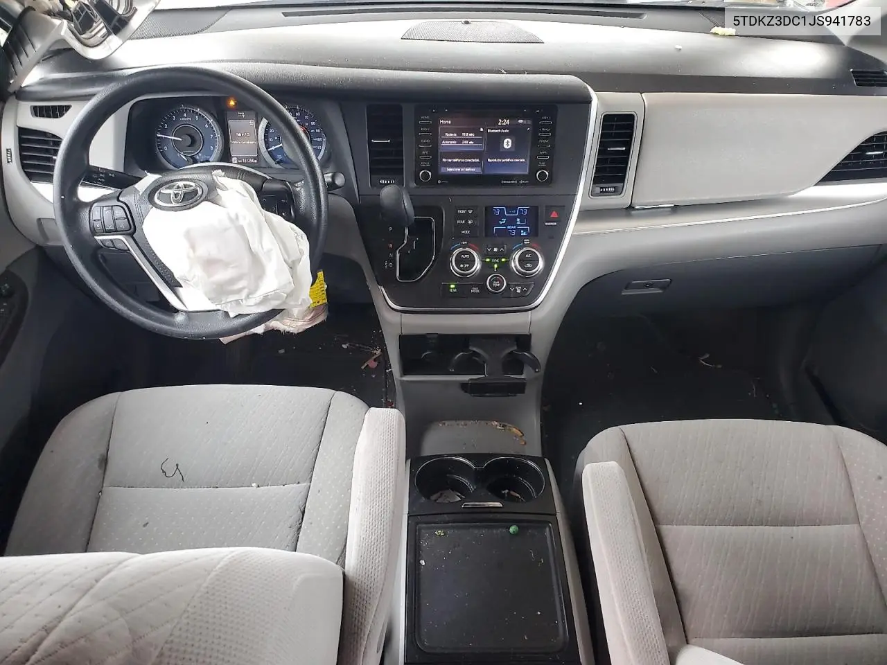 5TDKZ3DC1JS941783 2018 Toyota Sienna Le