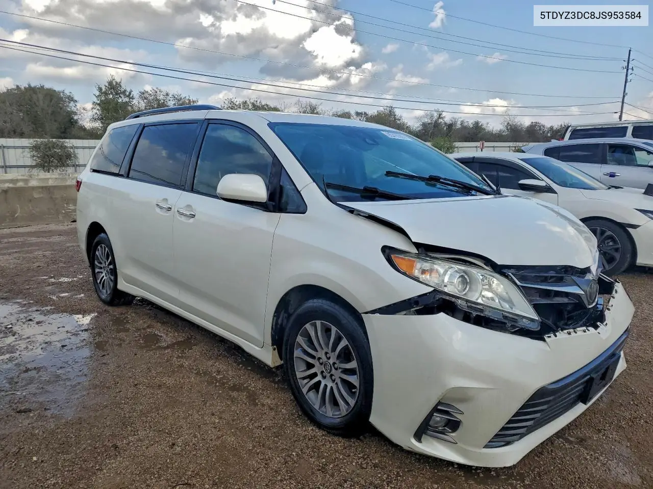 5TDYZ3DC8JS953584 2018 Toyota Sienna Xle