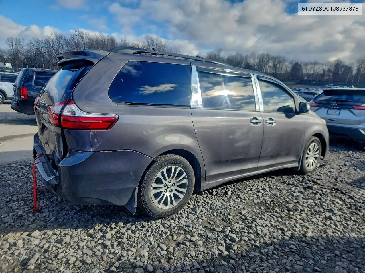 5TDYZ3DC1JS937873 2018 Toyota Sienna Xle