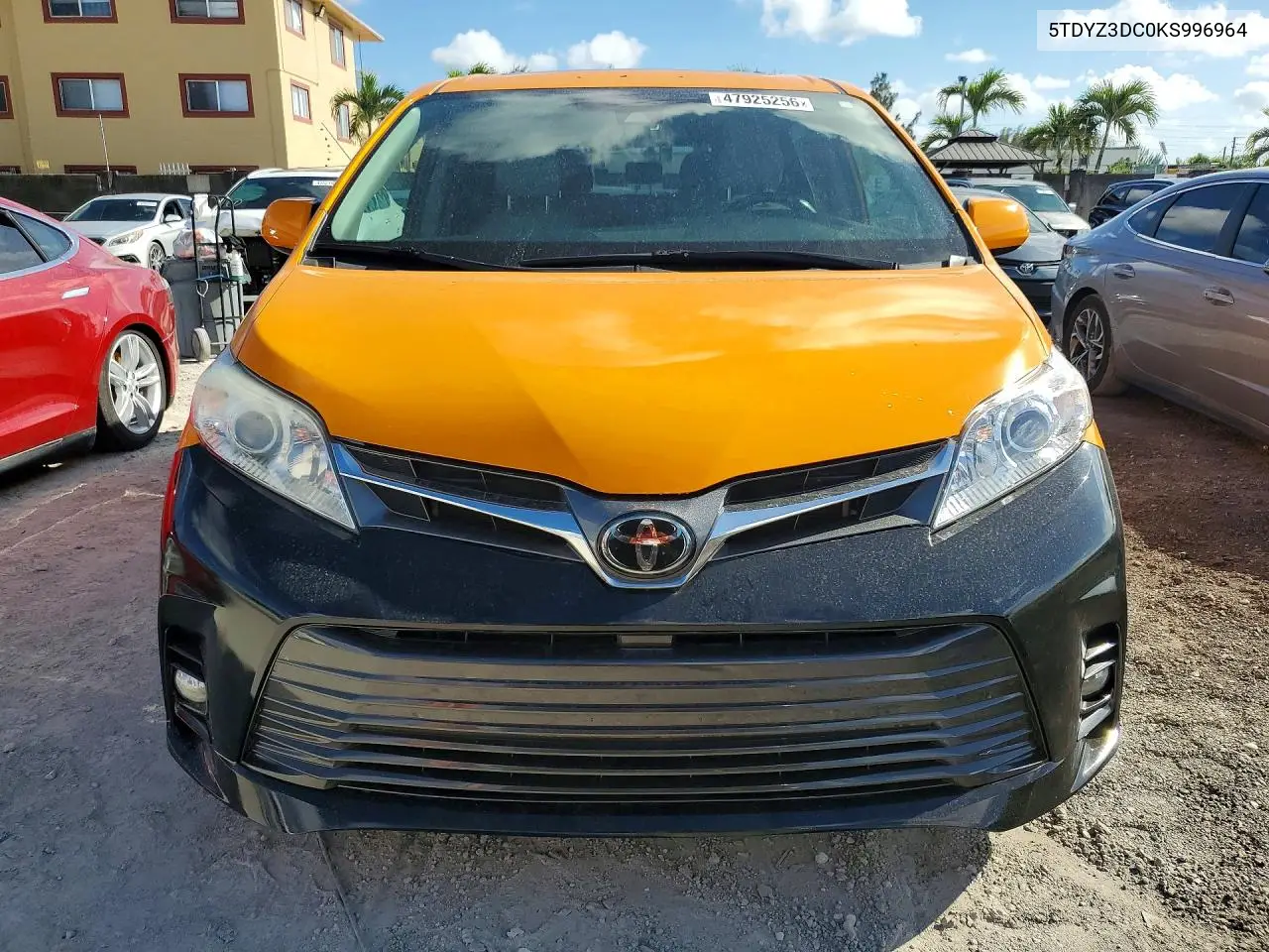 5TDYZ3DC0KS996964 2019 Toyota Sienna Xle 8-Passenger