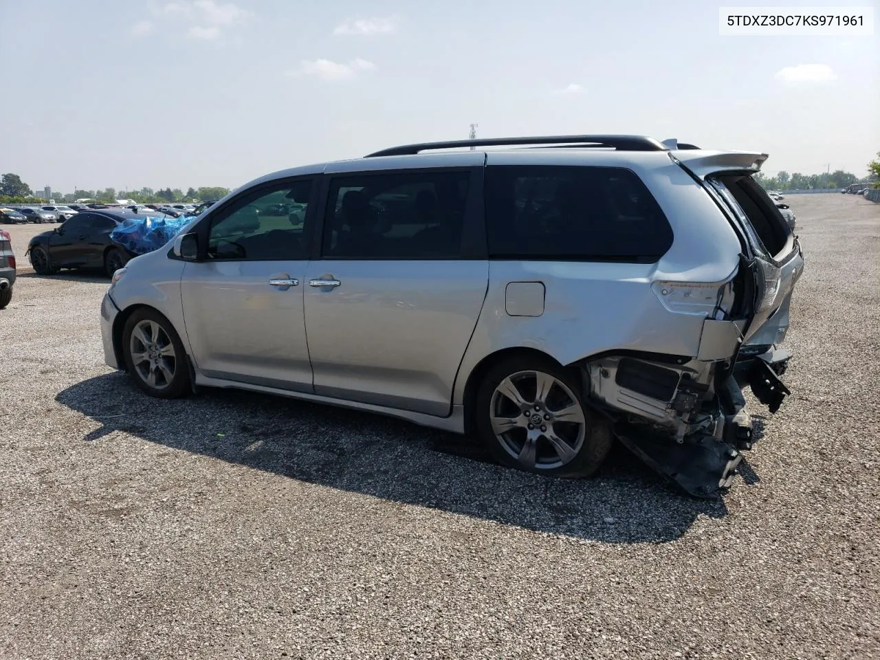 2019 Toyota Sienna Se VIN: 5TDXZ3DC7KS971961 Lot: 64521663