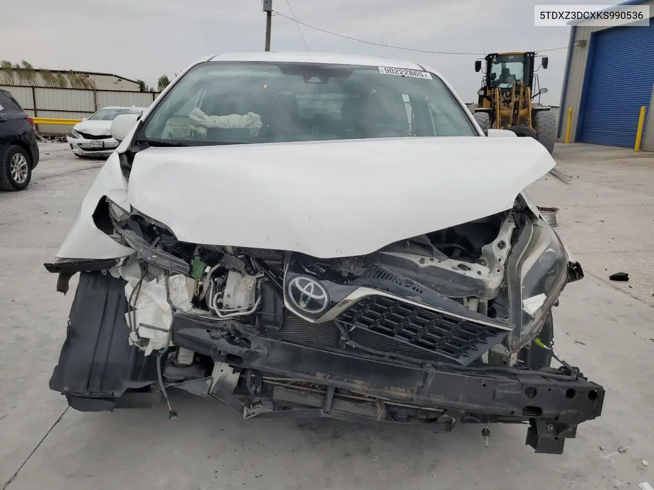 5TDXZ3DCXKS990536 2019 Toyota Sienna Se