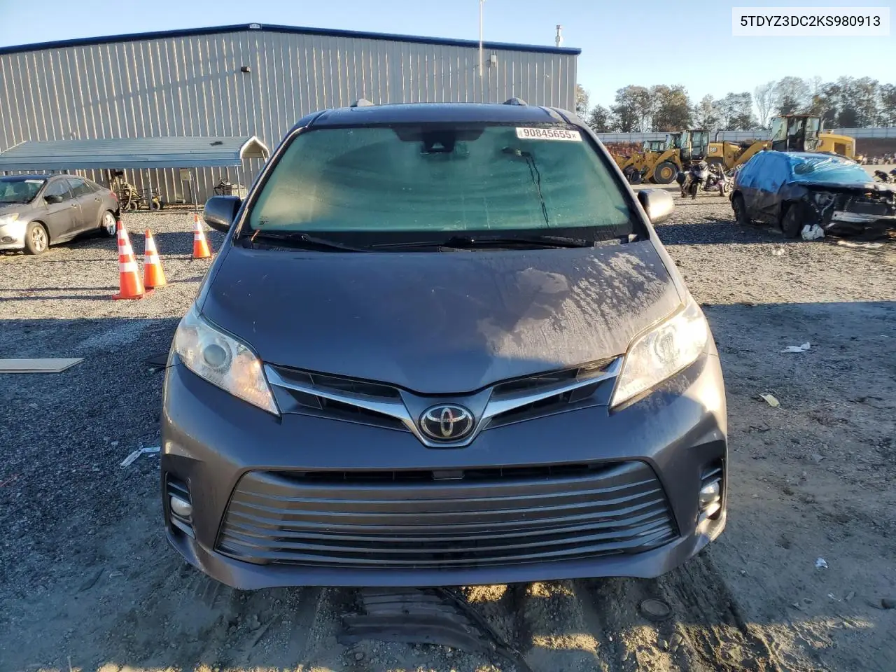 5TDYZ3DC2KS980913 2019 Toyota Sienna Xle