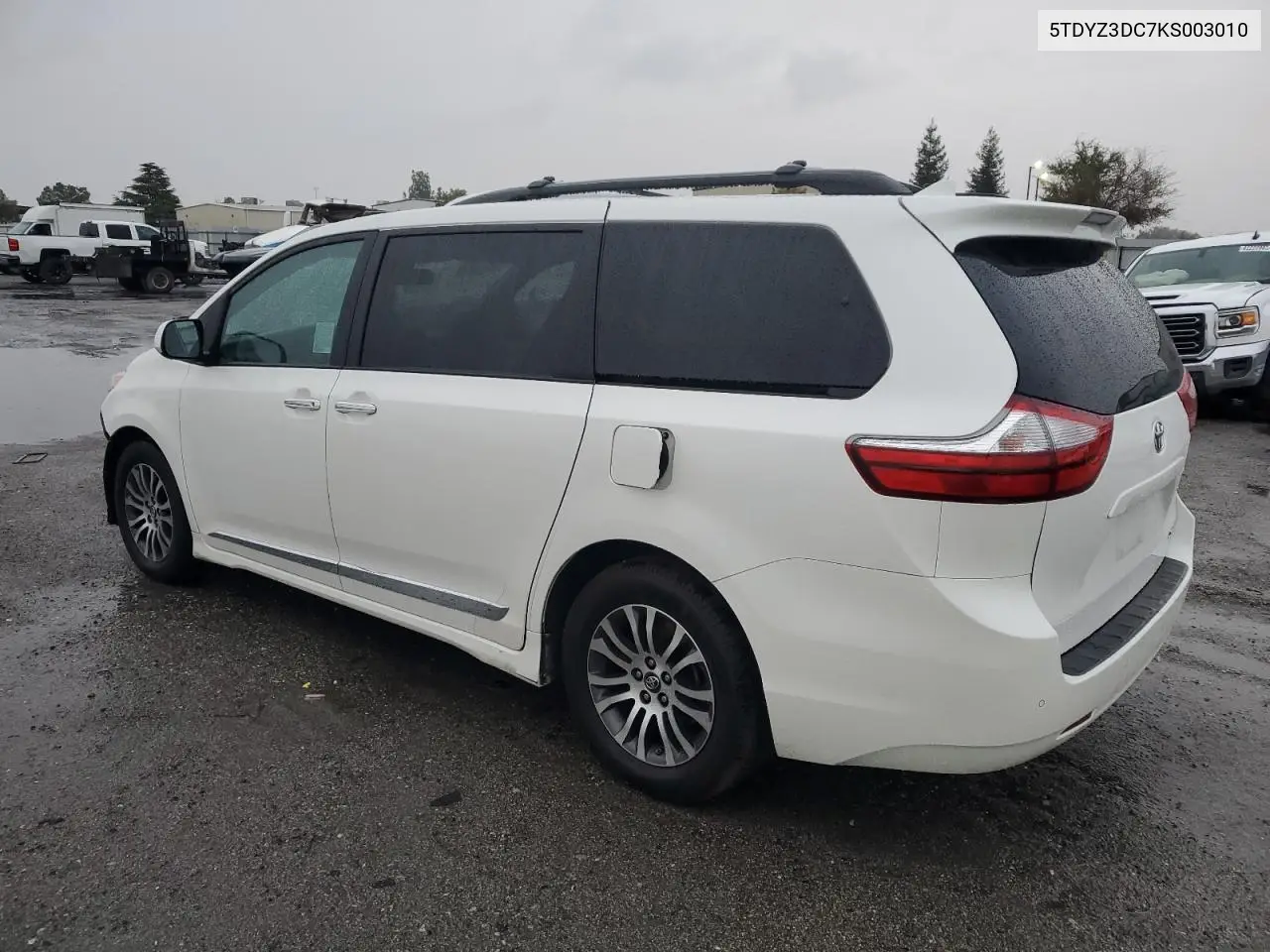 5TDYZ3DC7KS003010 2019 Toyota Sienna Xle