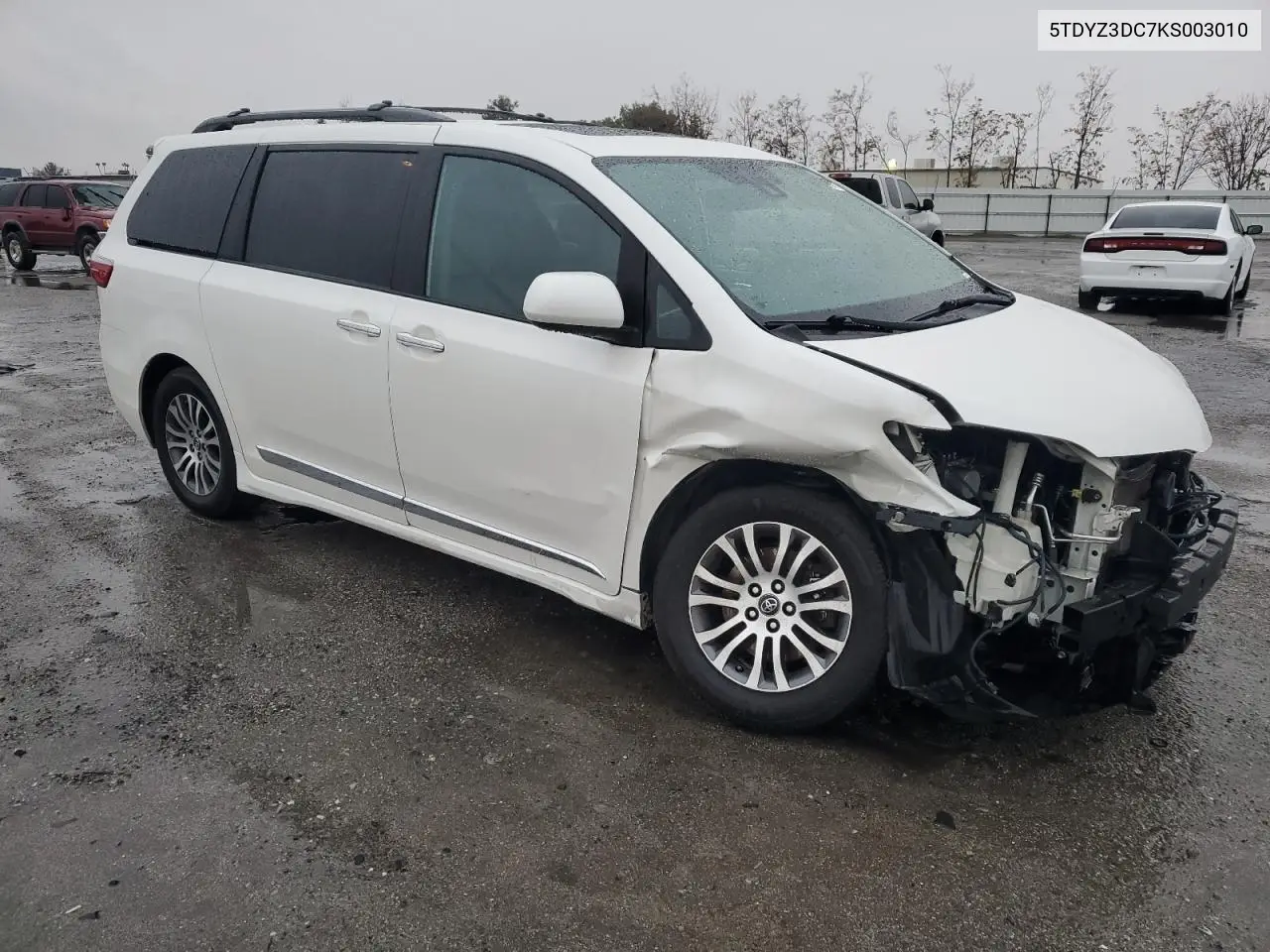 5TDYZ3DC7KS003010 2019 Toyota Sienna Xle