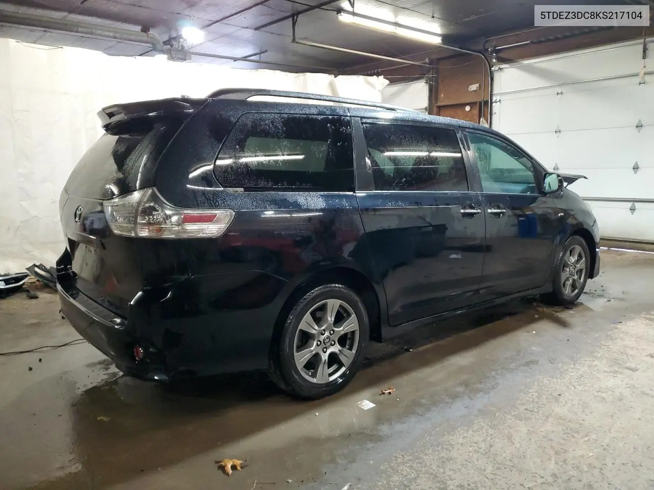 5TDEZ3DC8KS217104 2019 Toyota Sienna Se