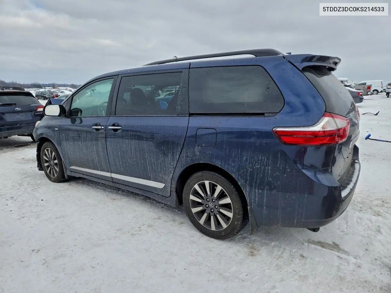 5TDDZ3DC0KS214533 2019 Toyota Sienna Xle