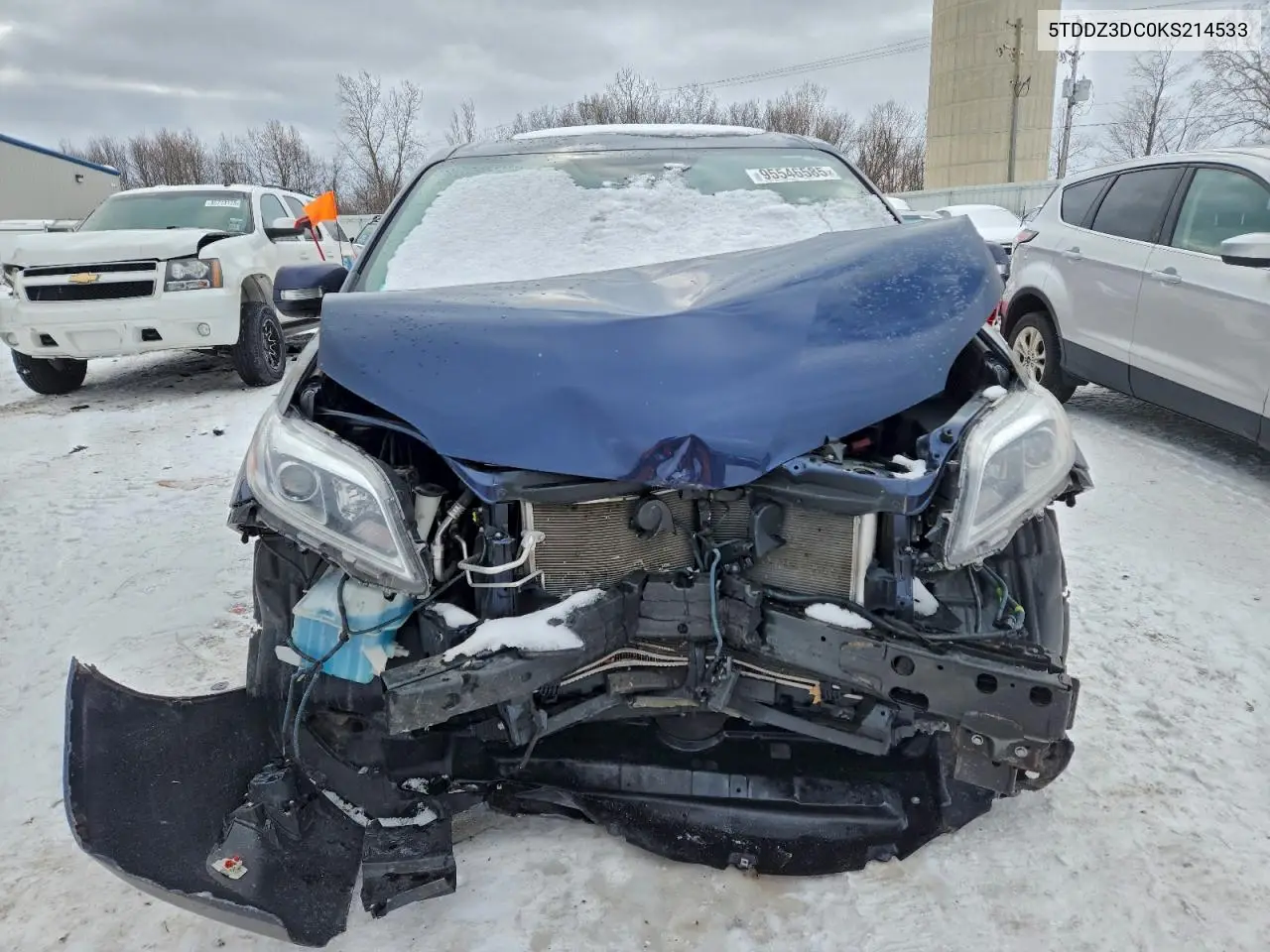 5TDDZ3DC0KS214533 2019 Toyota Sienna Xle