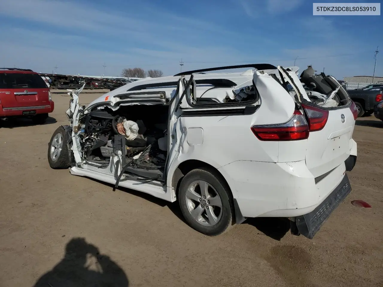 5TDKZ3DC8LS053910 2020 Toyota Sienna Le