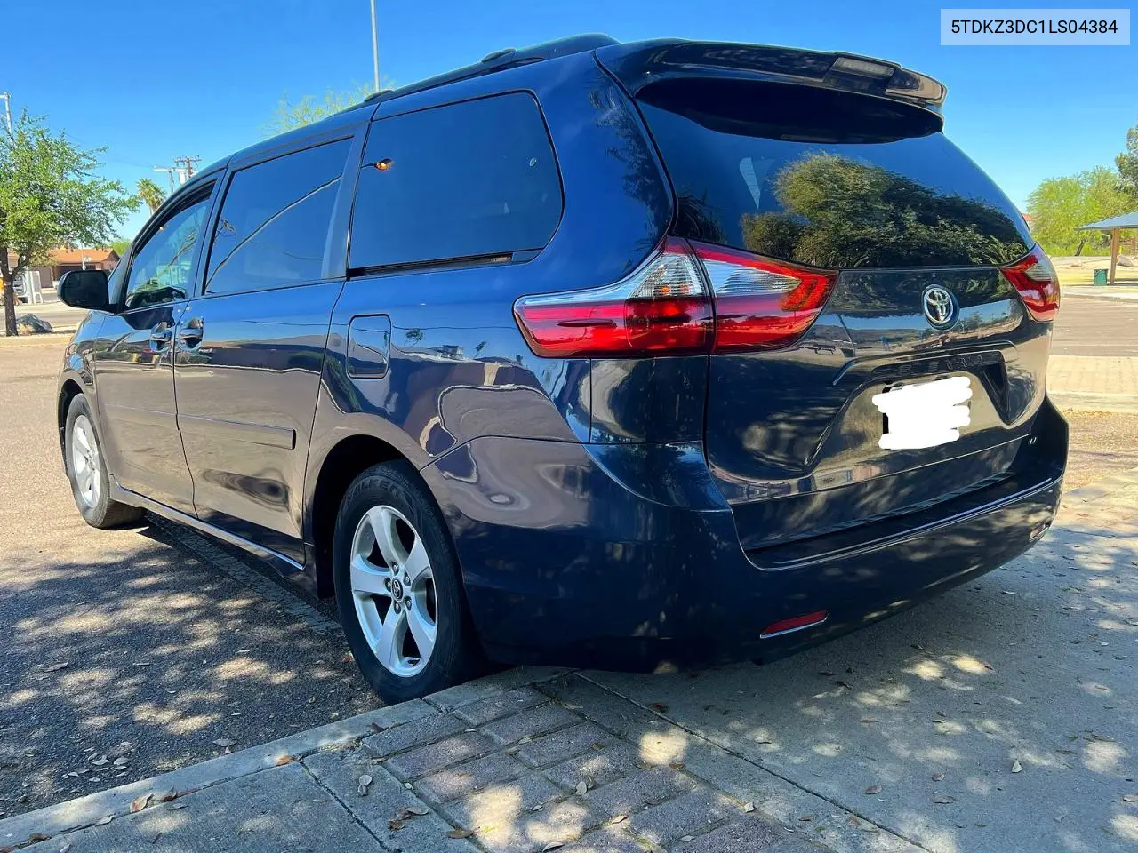 5TDKZ3DC1LS043848 2020 Toyota Sienna Le