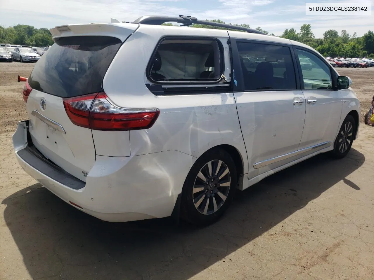 2020 Toyota Sienna Xle VIN: 5TDDZ3DC4LS238142 Lot: 55916384