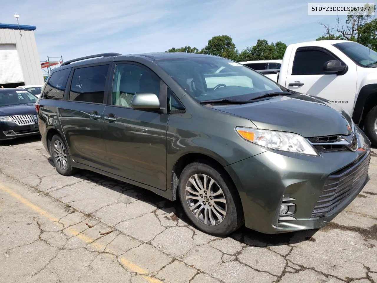 5TDYZ3DC0LS061977 2020 Toyota Sienna Xle