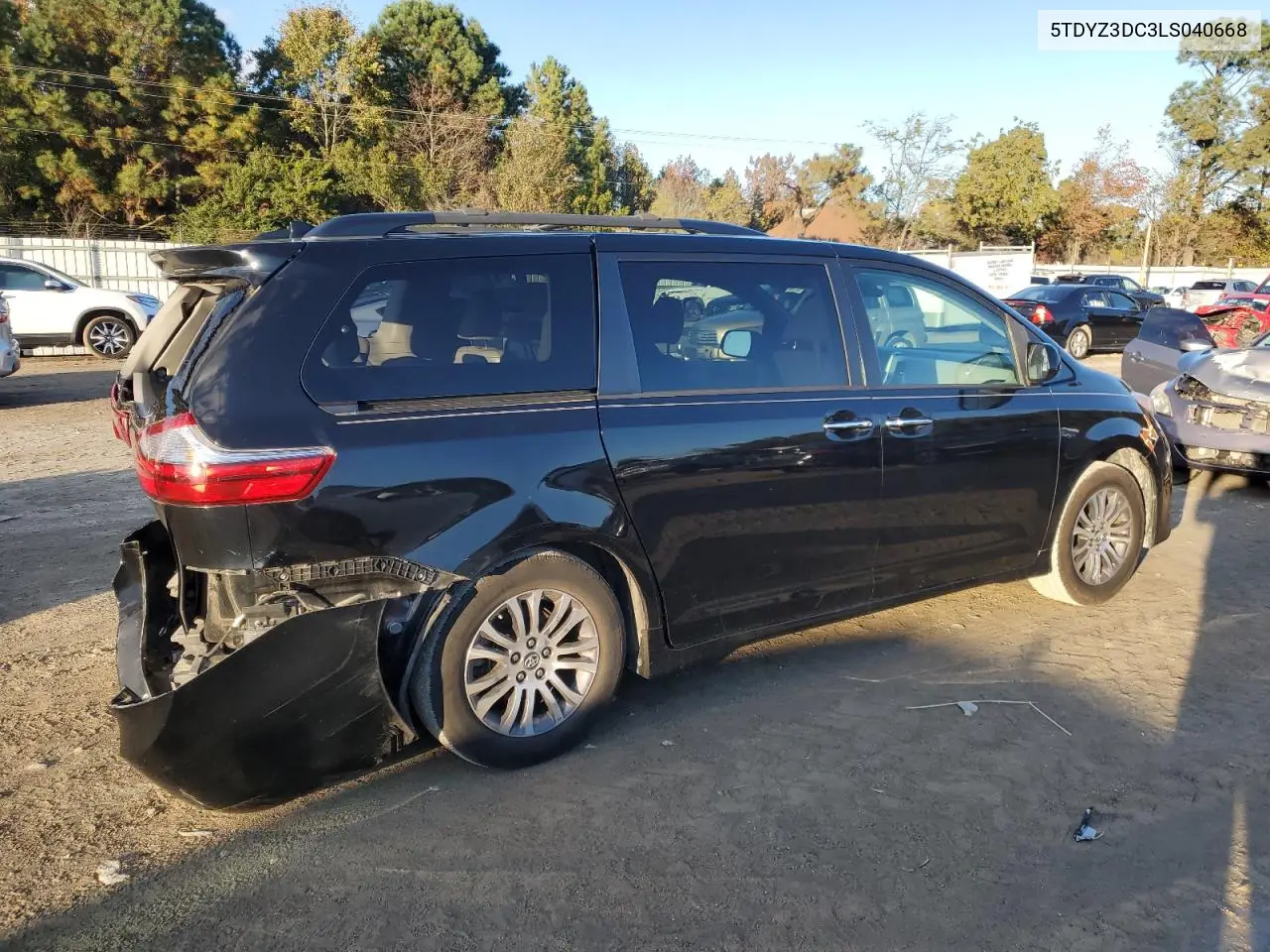 5TDYZ3DC3LS040668 2020 Toyota Sienna Xle
