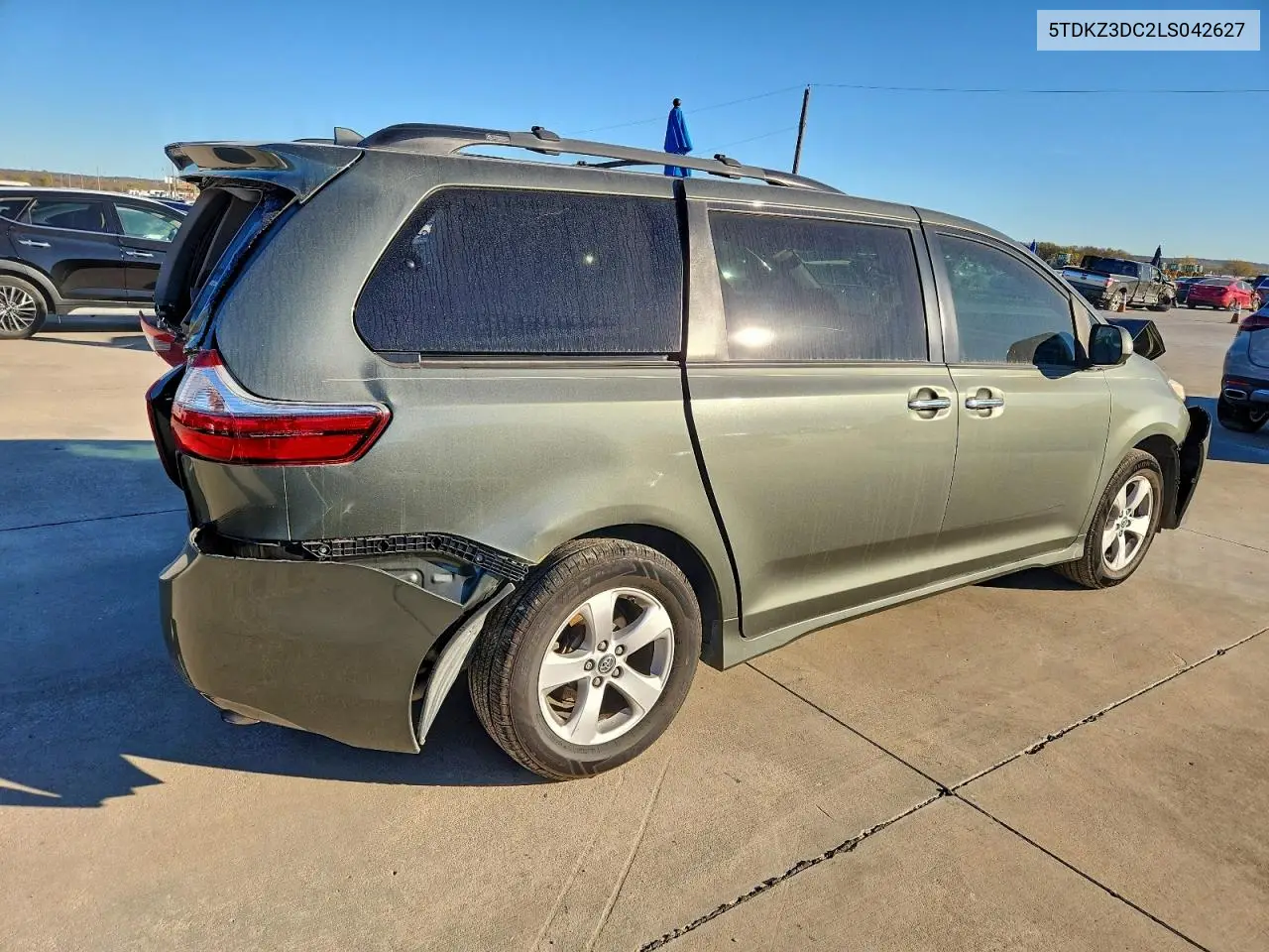 5TDKZ3DC2LS042627 2020 Toyota Sienna Le