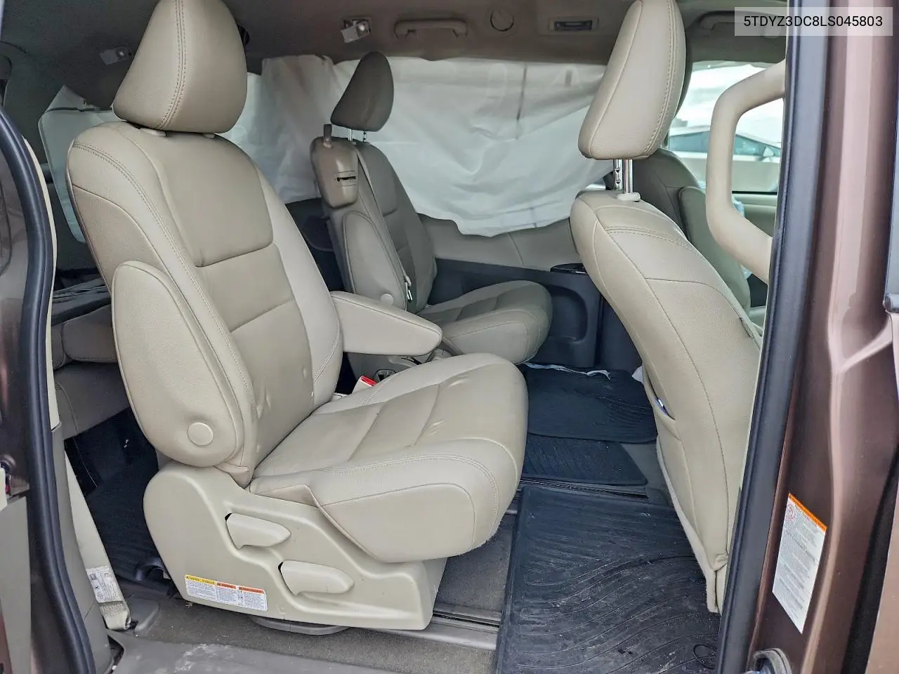 5TDYZ3DC8LS045803 2020 Toyota Sienna Xle