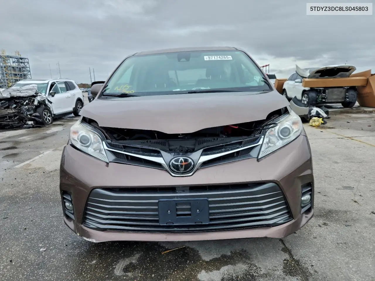 5TDYZ3DC8LS045803 2020 Toyota Sienna Xle