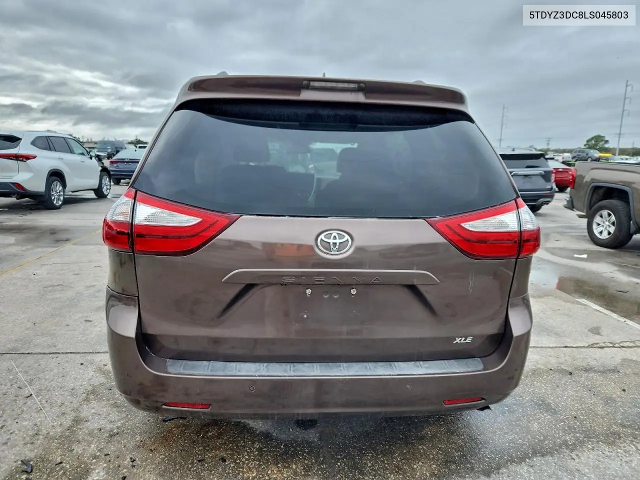 5TDYZ3DC8LS045803 2020 Toyota Sienna Xle