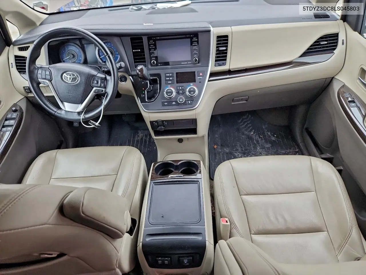 5TDYZ3DC8LS045803 2020 Toyota Sienna Xle
