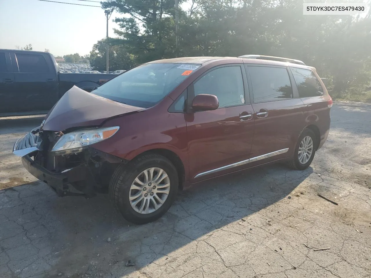 5TDYK3DC7ES479430 2021 Toyota Sienna Xle