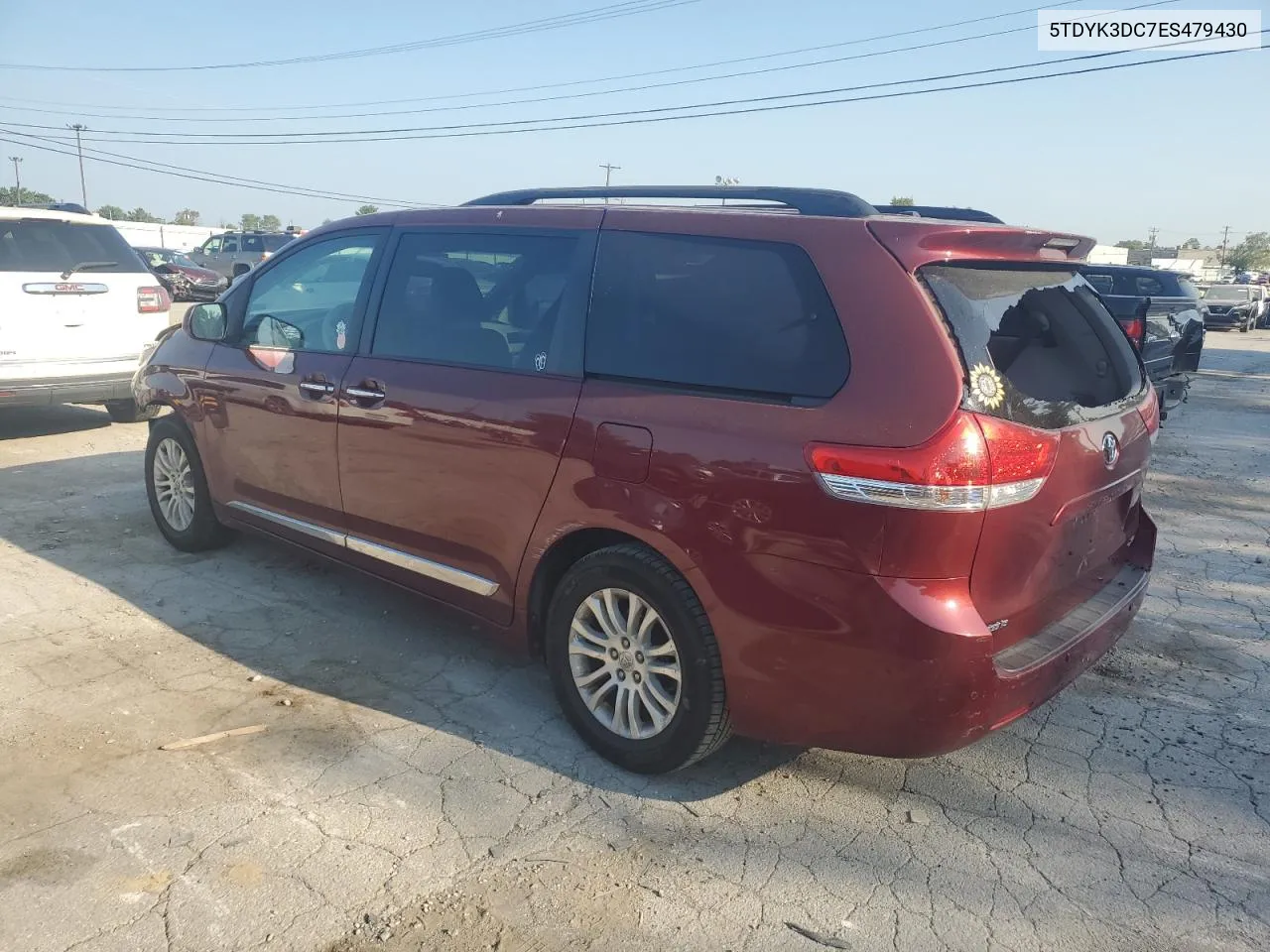 5TDYK3DC7ES479430 2021 Toyota Sienna Xle