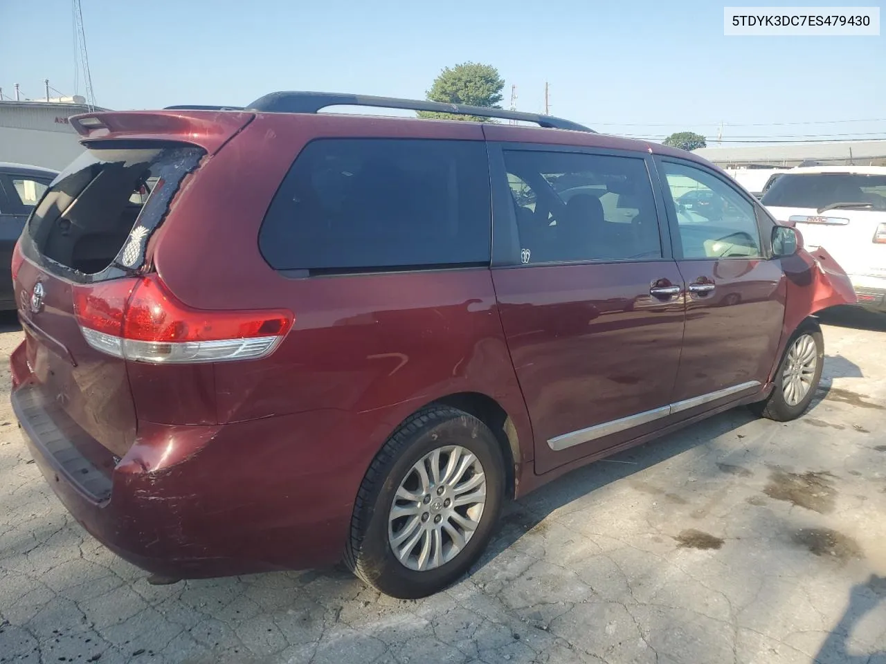 5TDYK3DC7ES479430 2021 Toyota Sienna Xle