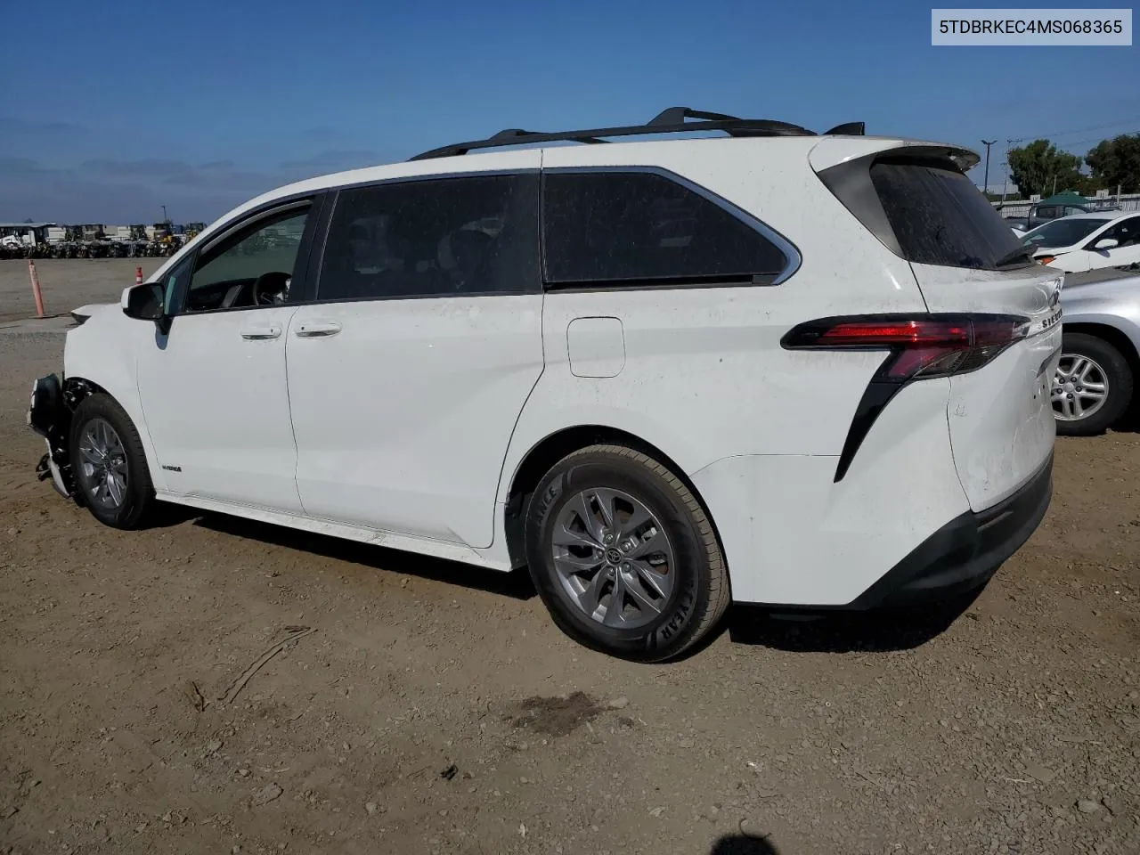 2021 Toyota Sienna Le VIN: 5TDBRKEC4MS068365 Lot: 71410344