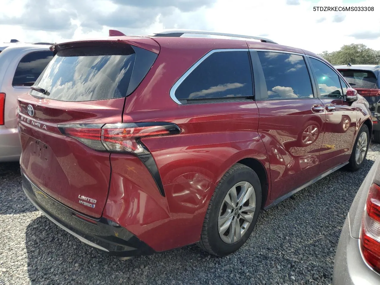 5TDZRKEC6MS033308 2021 Toyota Sienna Limited