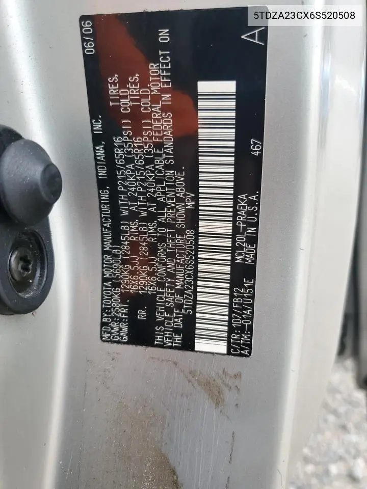 5TDZA23C74S044926 2004 Toyota Sienna Ce