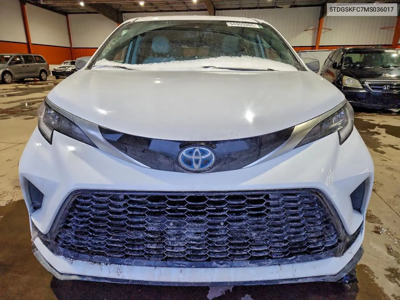 5TDGSKFC7MS036017 2021 Toyota Sienna Le