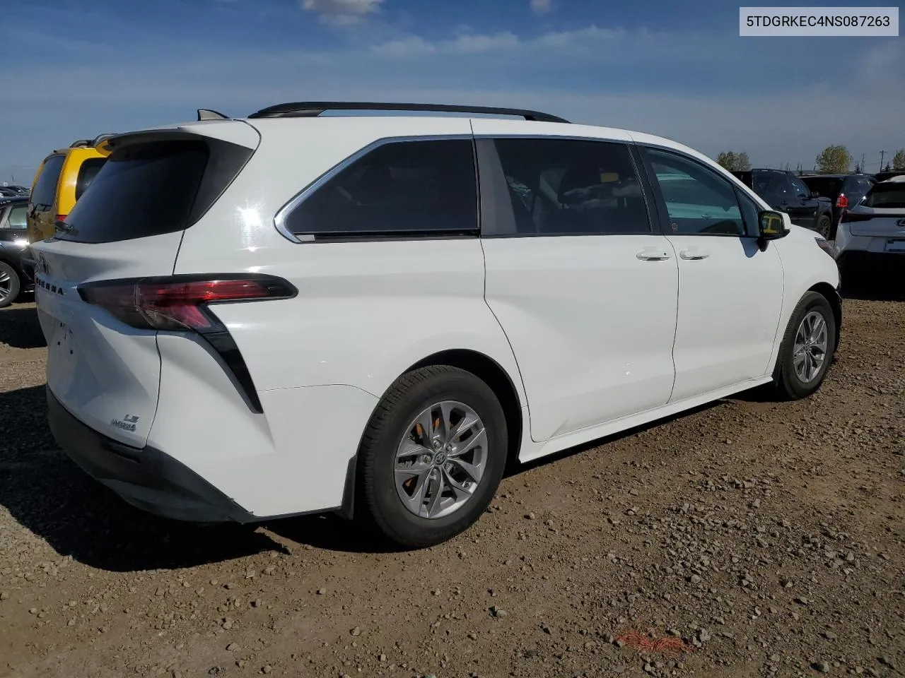 5TDGRKEC4NS087263 2022 Toyota Sienna Le