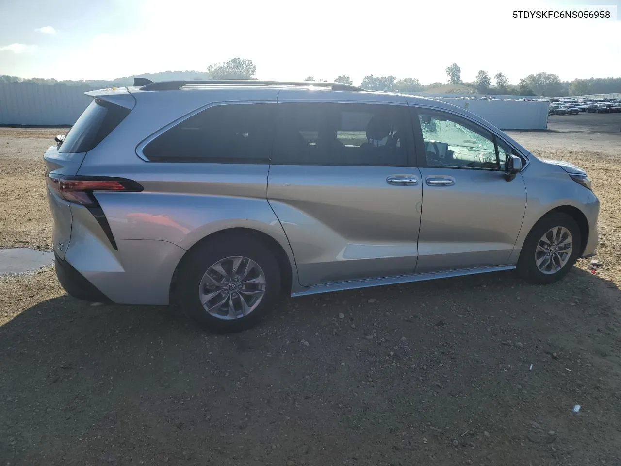 2022 Toyota Sienna Xle VIN: 5TDYSKFC6NS056958 Lot: 72575224