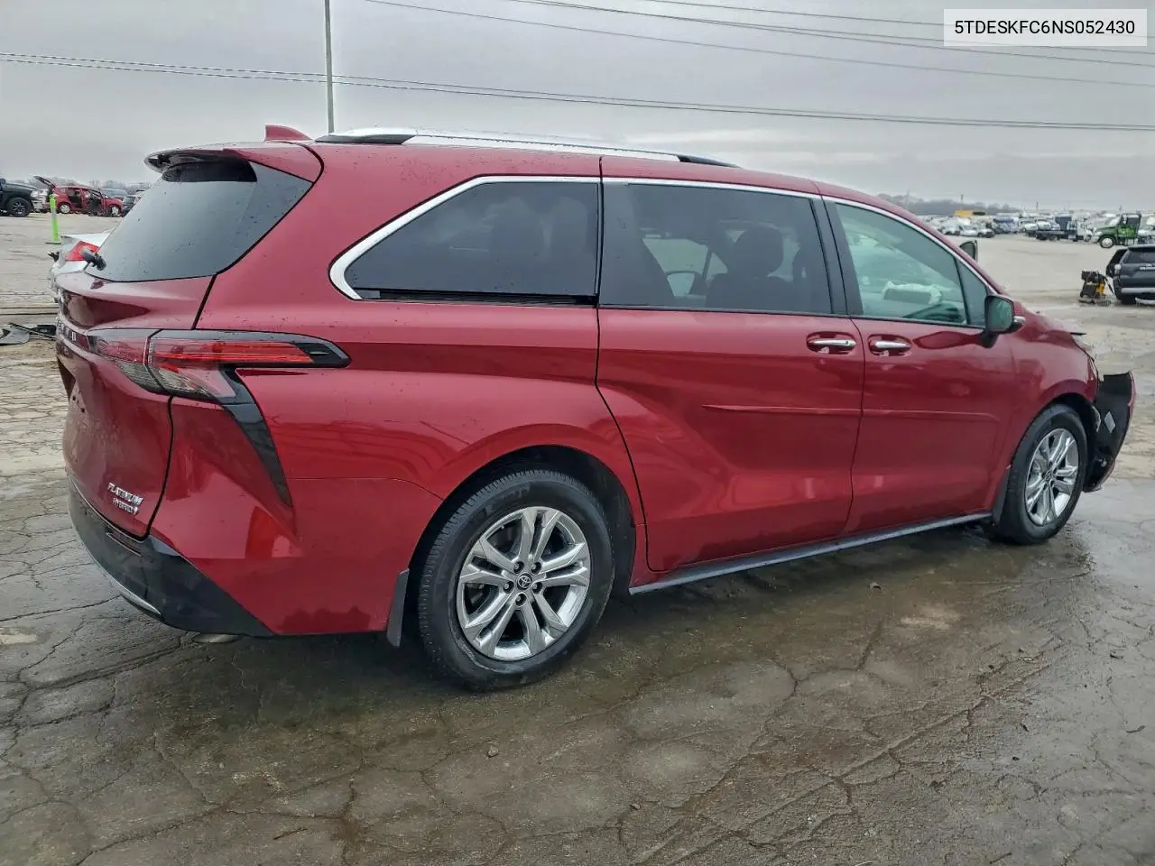 5TDESKFC6NS052430 2022 Toyota Sienna Limited