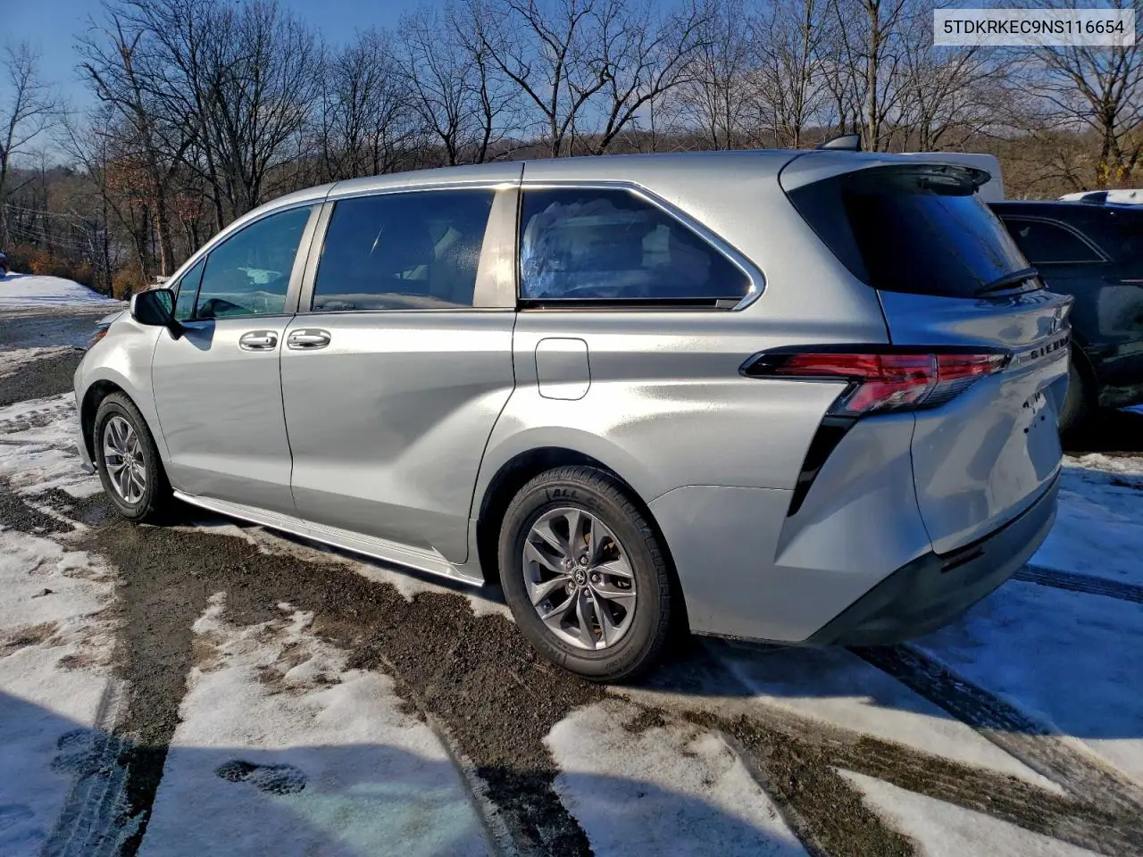 5TDKRKEC9NS116654 2022 Toyota Sienna Le