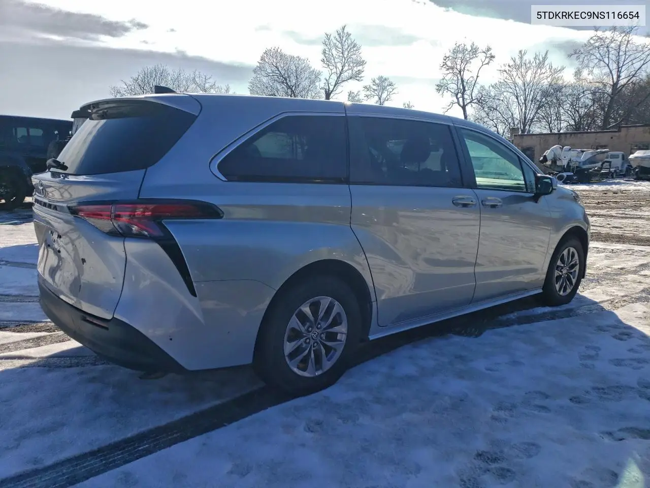 5TDKRKEC9NS116654 2022 Toyota Sienna Le