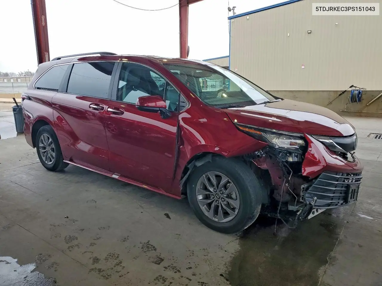 5TDJRKEC3PS151043 2023 Toyota Sienna Xle