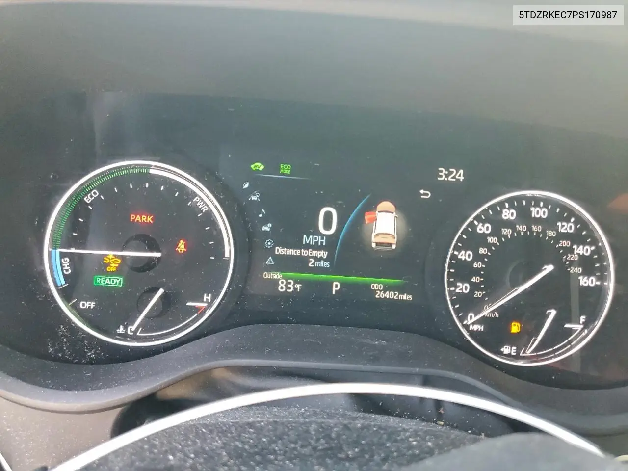 5TDZRKEC7PS170987 2023 Toyota Sienna Limited