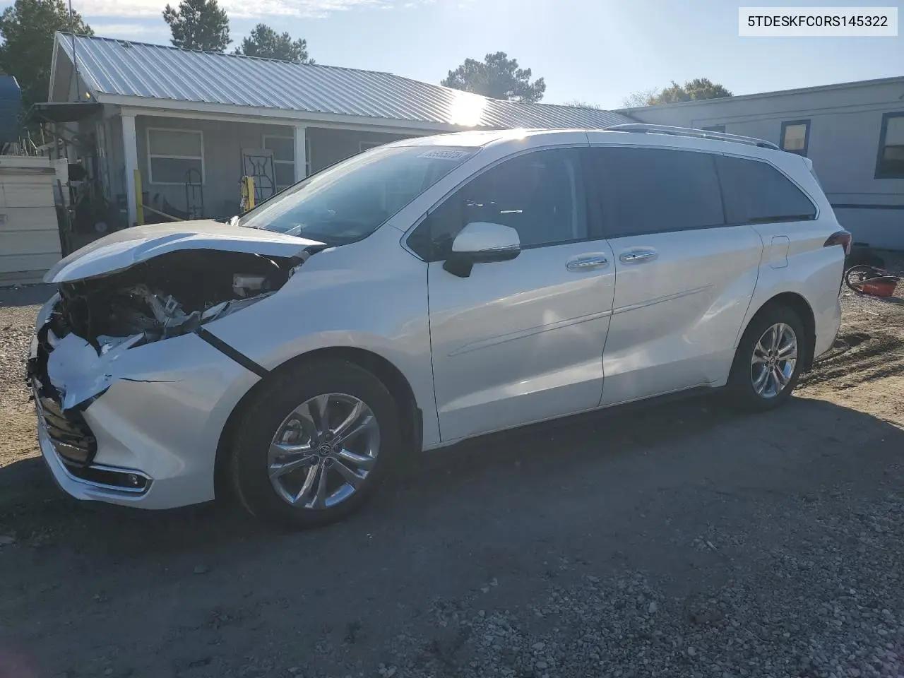 5TDESKFC0RS145322 2024 Toyota Sienna Limited