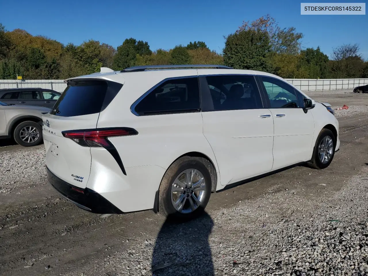 5TDESKFC0RS145322 2024 Toyota Sienna Limited