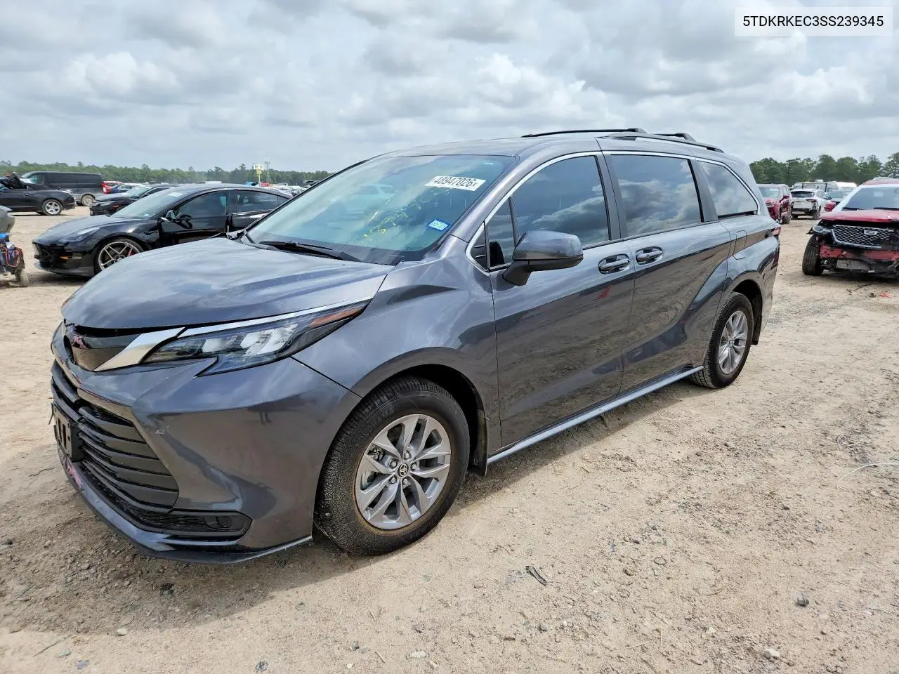 5TDKRKEC3SS239345 2025 Toyota Sienna Le 8-Passenger