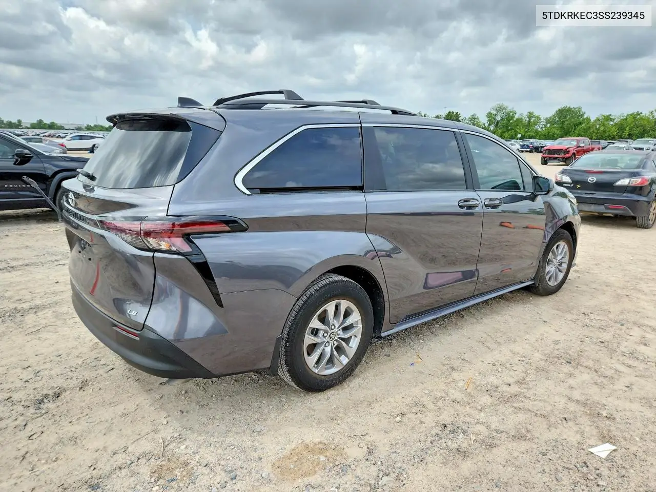 5TDKRKEC3SS239345 2025 Toyota Sienna Le 8-Passenger