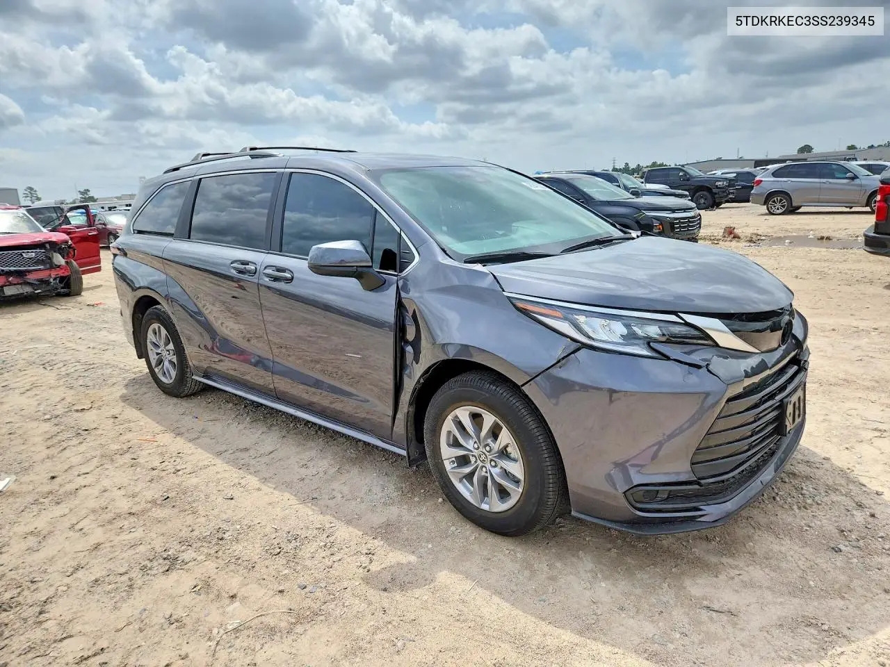 5TDKRKEC3SS239345 2025 Toyota Sienna Le 8-Passenger