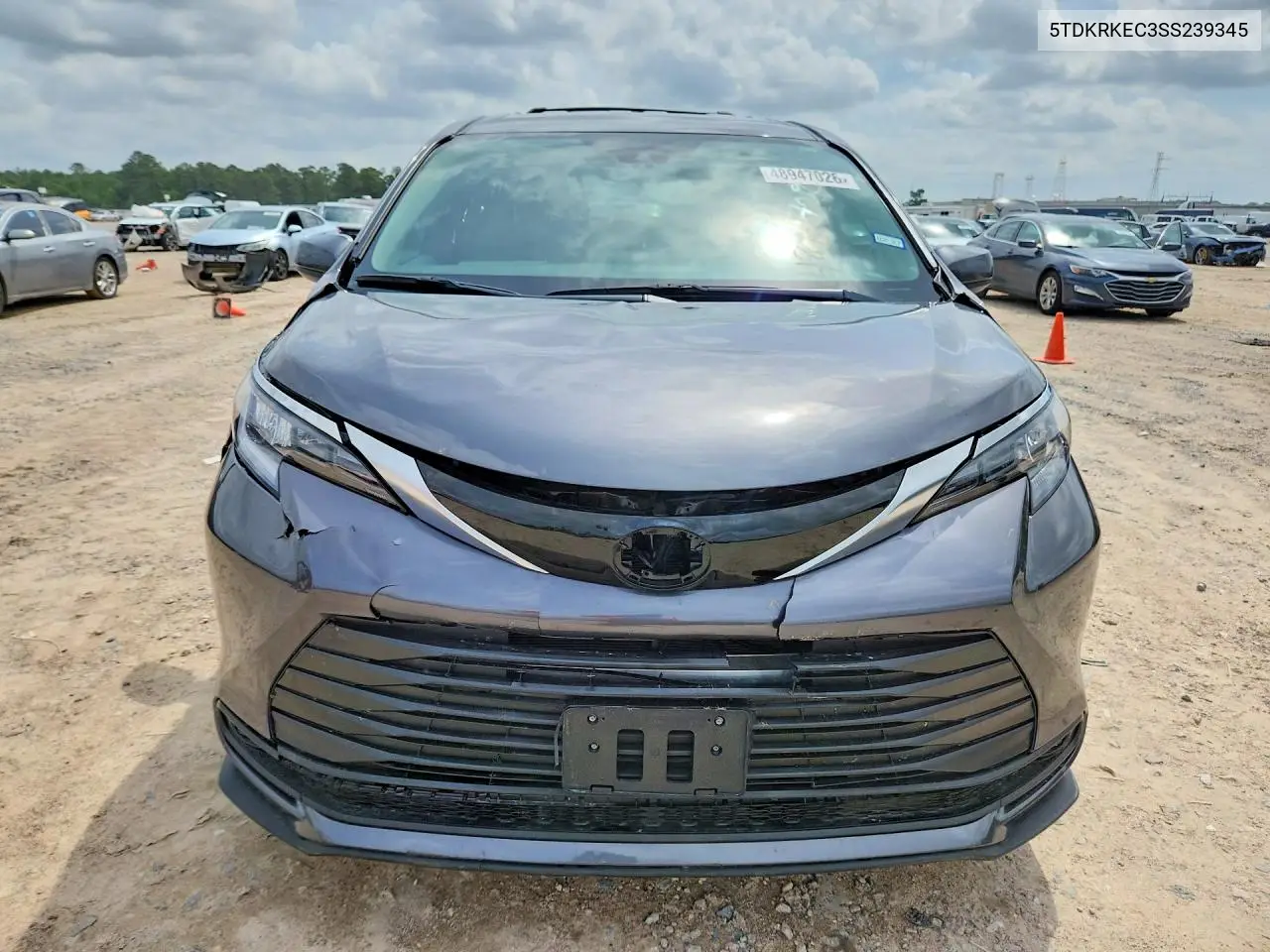 5TDKRKEC3SS239345 2025 Toyota Sienna Le 8-Passenger