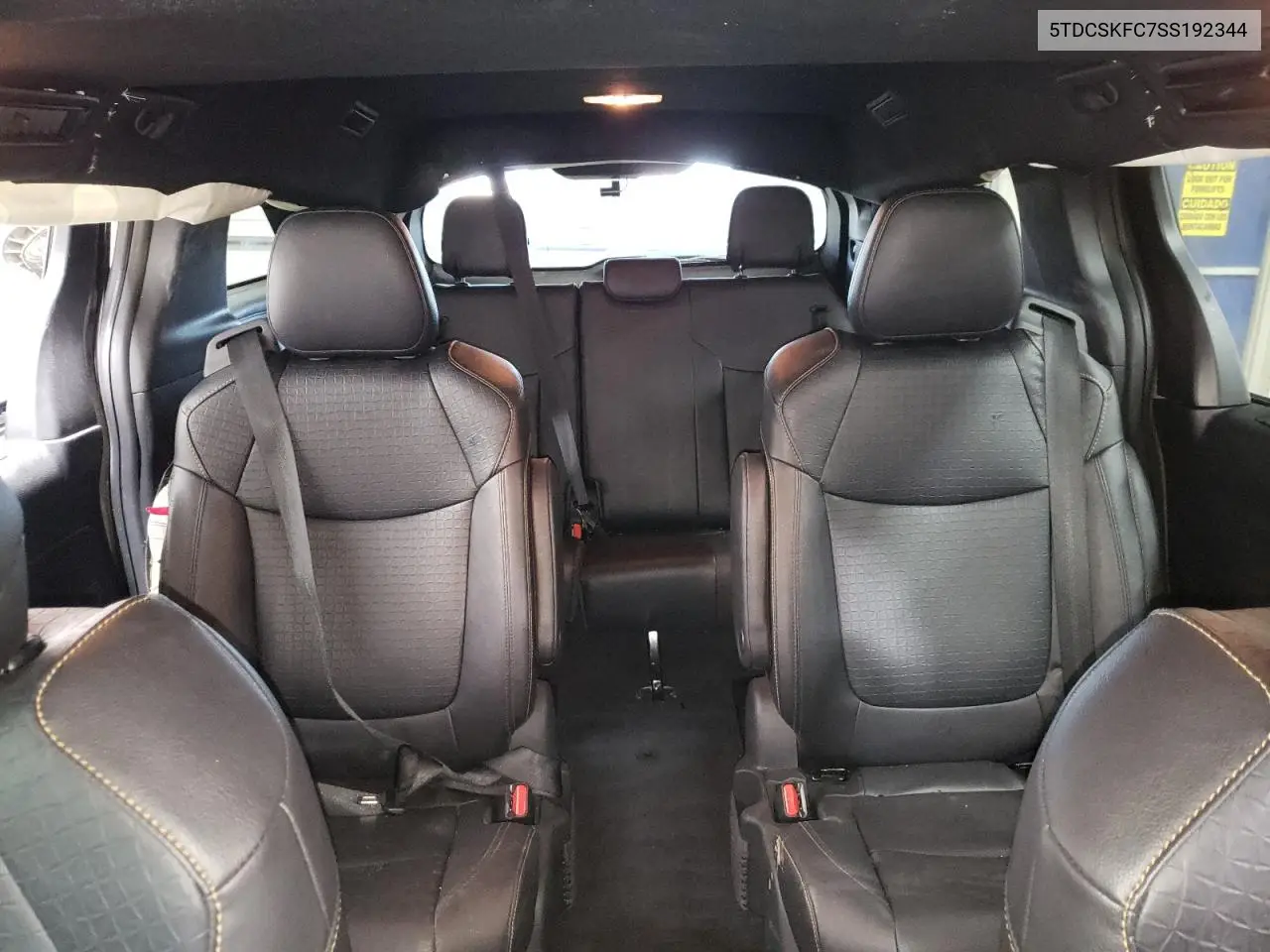 5TDCSKFC7SS192344 2025 Toyota Sienna Xse