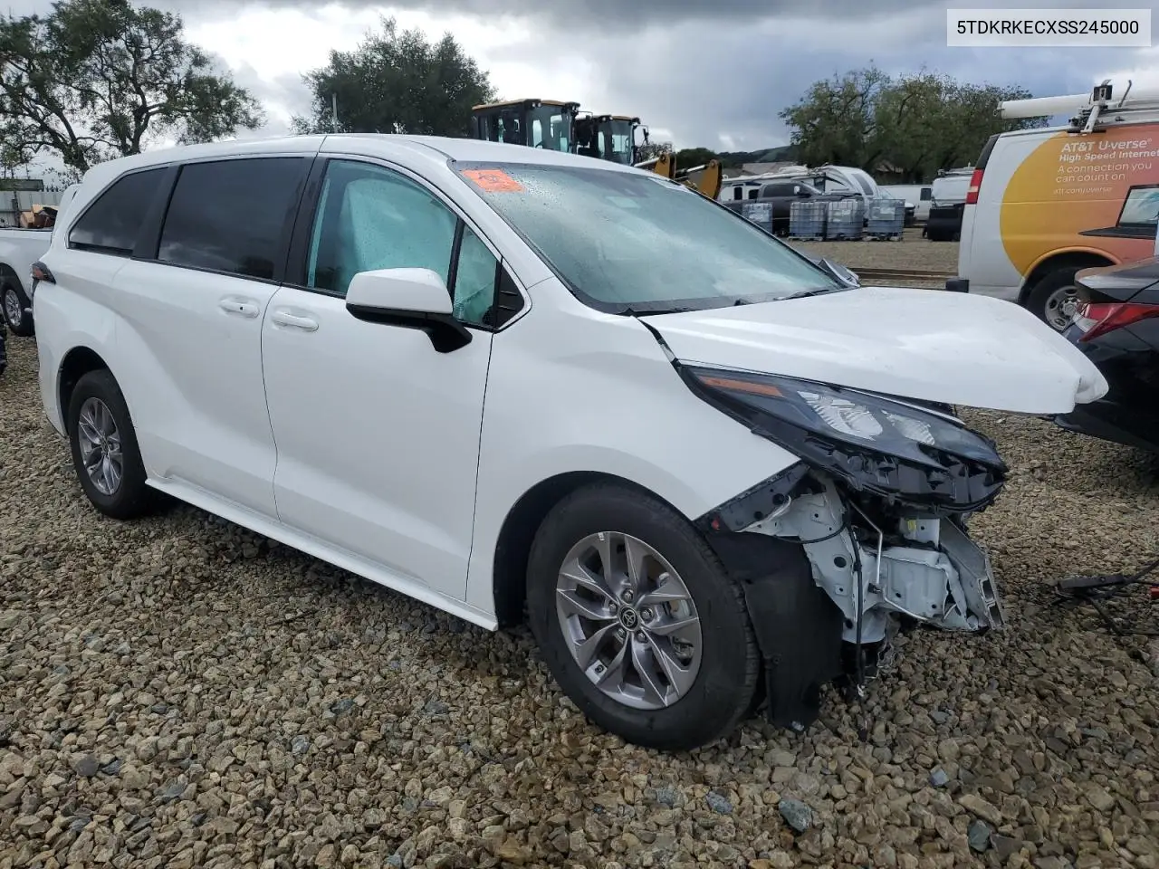 5TDKRKECXSS245000 2025 Toyota Sienna Le