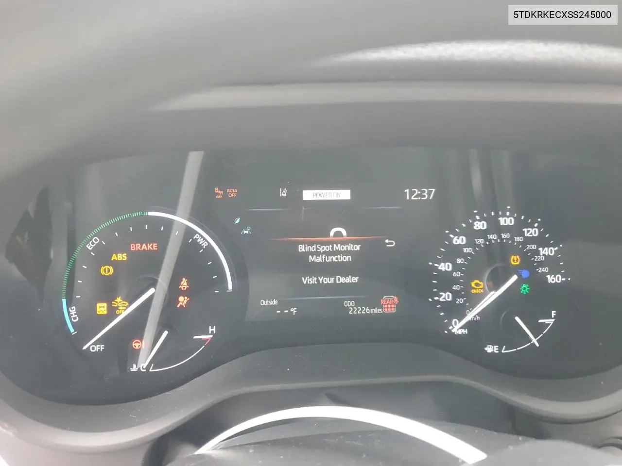 5TDKRKECXSS245000 2025 Toyota Sienna Le