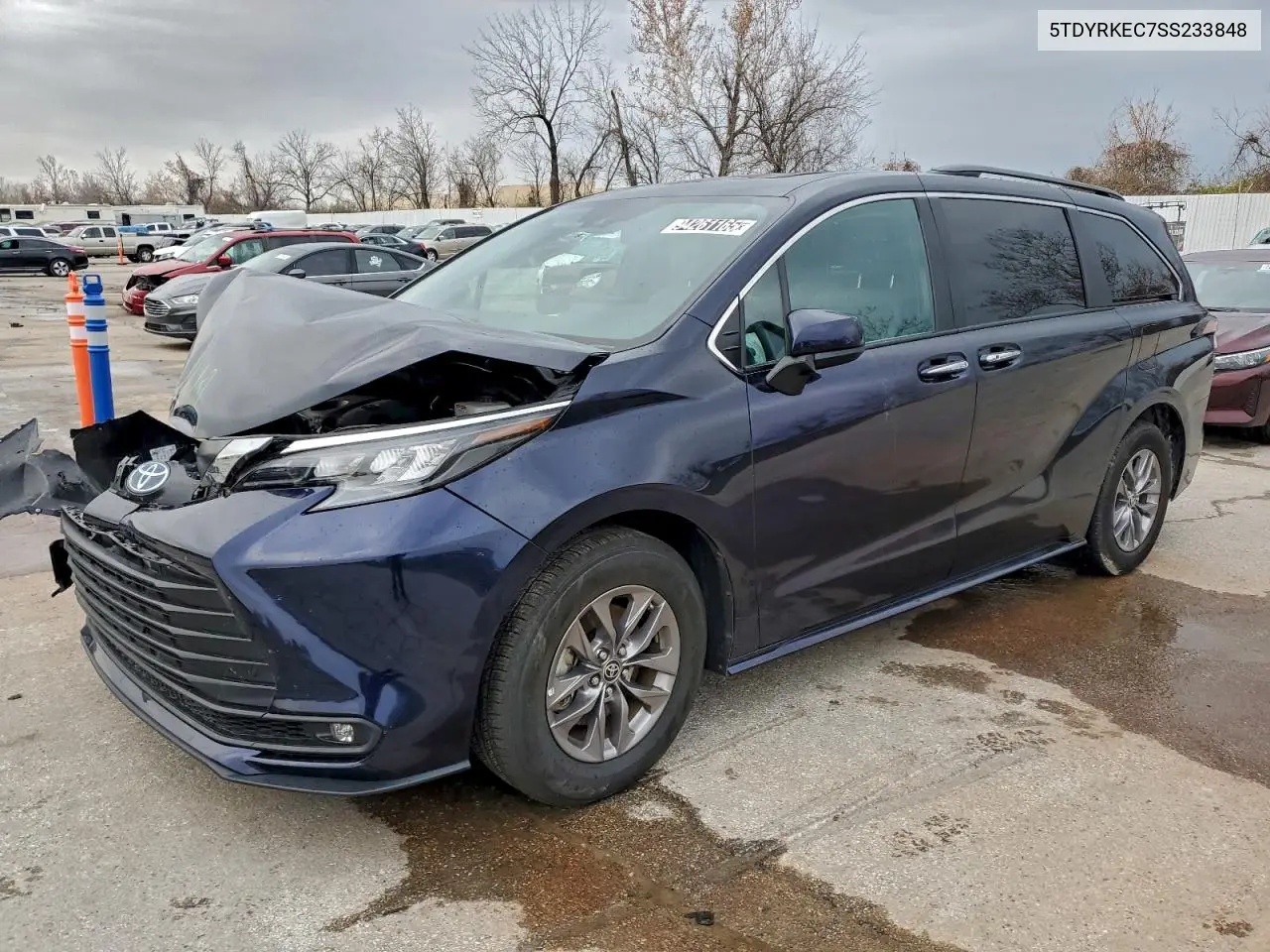 5TDYRKEC7SS233848 2025 Toyota Sienna Xle