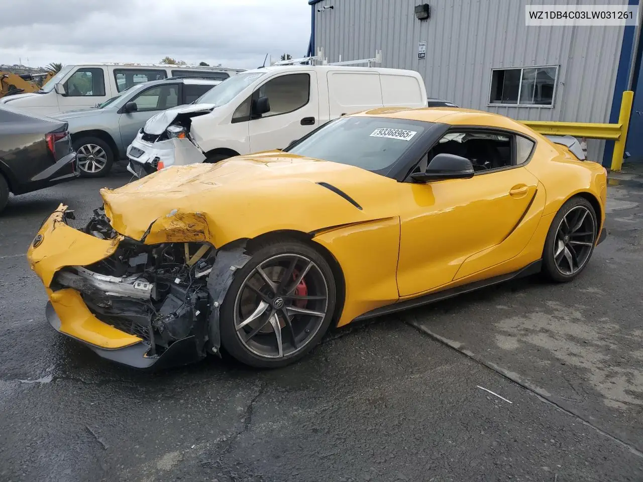 WZ1DB4C03LW031261 2020 Toyota Supra Base